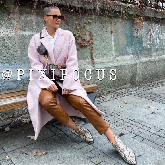 NWT ZARA Animal Print Cowboy Heeled Ankle Boots 8 - Picture 3 of 12